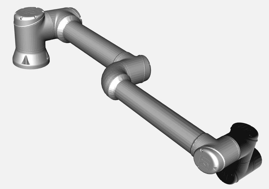 UR10e URDF robot simulation visualization