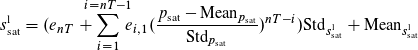 Formula to calculate bubble entropy