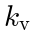 k_v