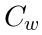 C_w