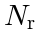 N_r