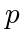 p