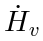 \dot{H}_v