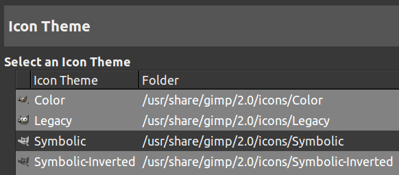 Icon Theme Preference
